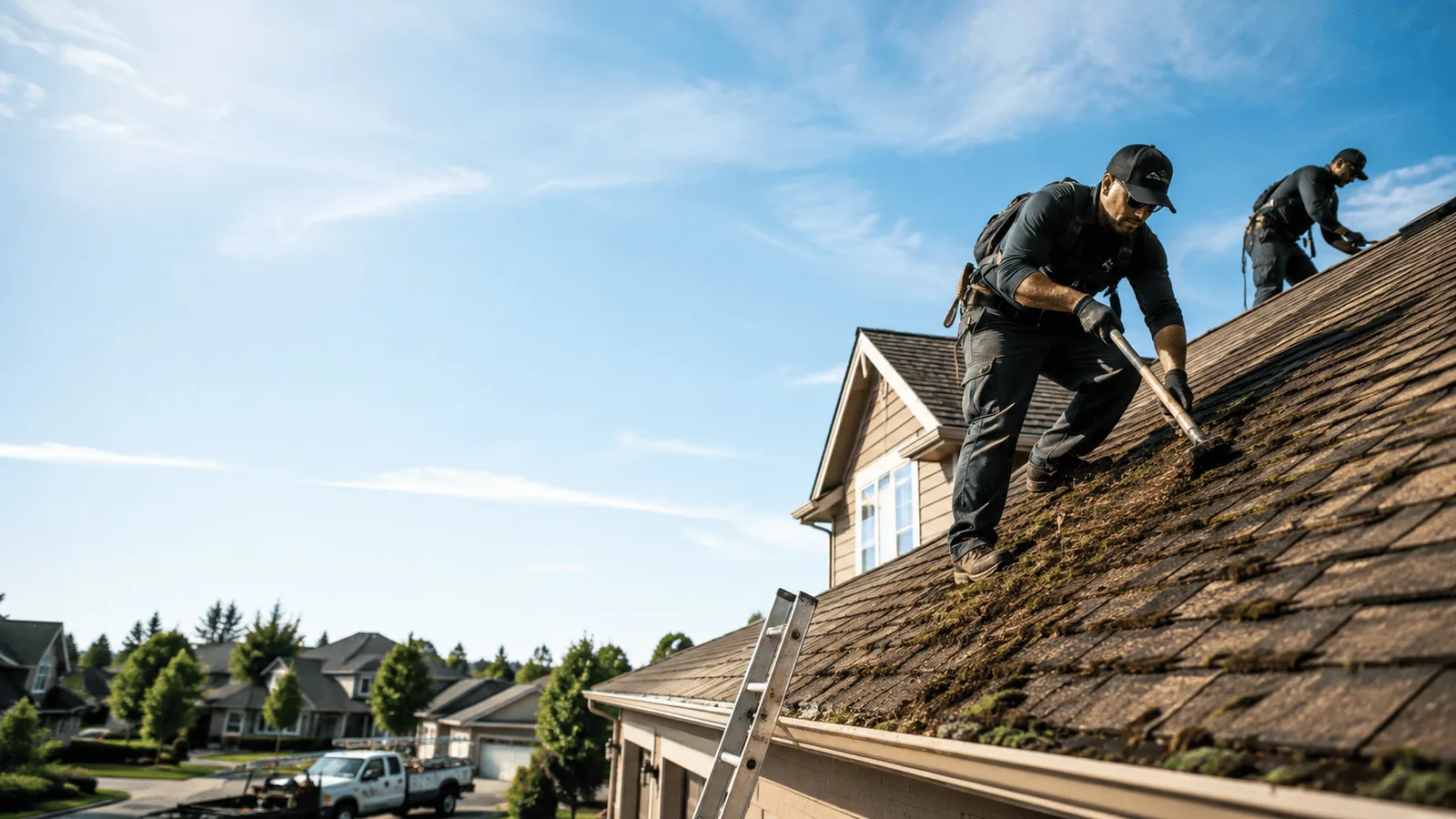 Roof Moss Removal in Alger, OH near me